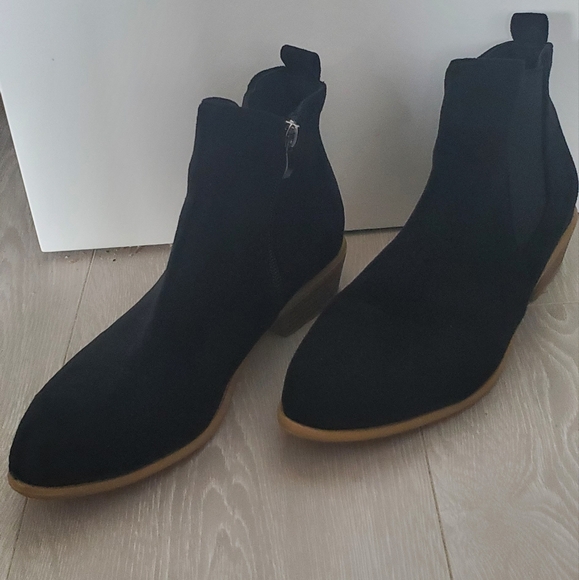 Black Suede Ankle Boots | 6 - Picture 5 of 6